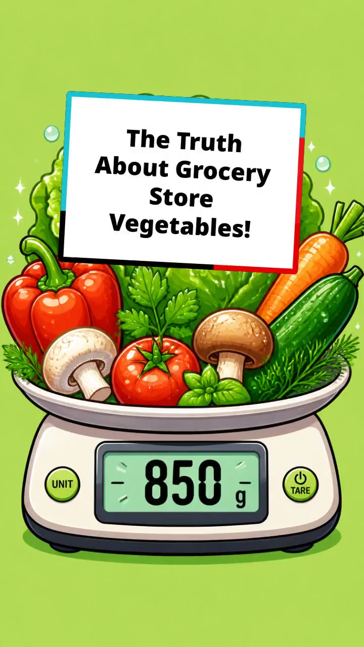 The Truth About Grocery Store Vegetables!