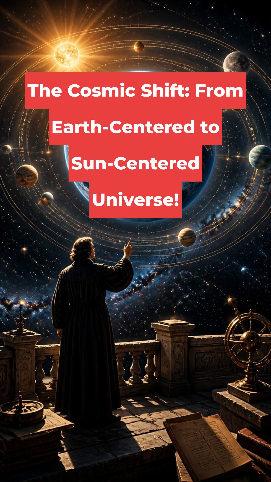 The Cosmic Shift: From Earth-Centered to Sun-Centered Universe!