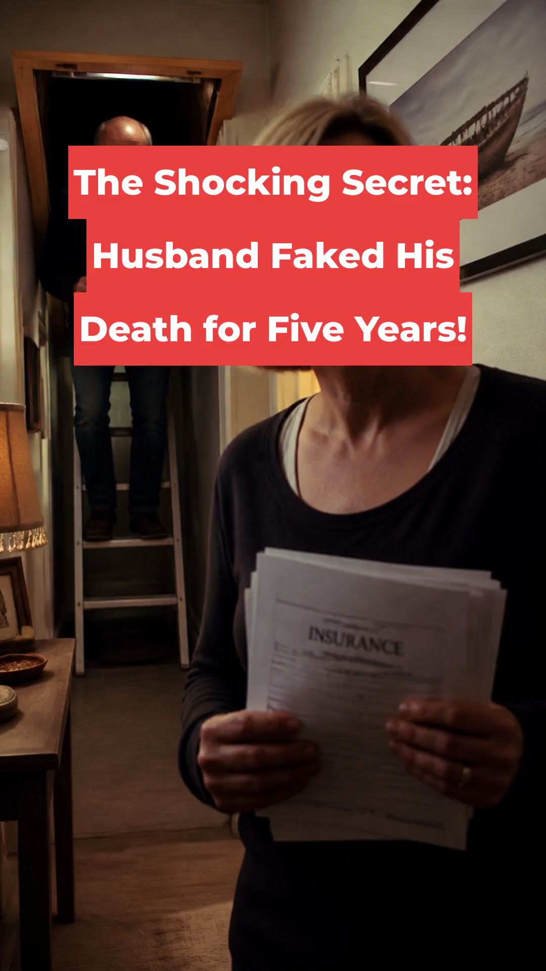 The Shocking Secret: Husband Faked His Death for Five Years!