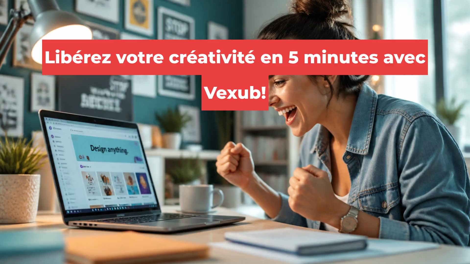 Libérez votre créativité en 5 minutes avec Vexub!