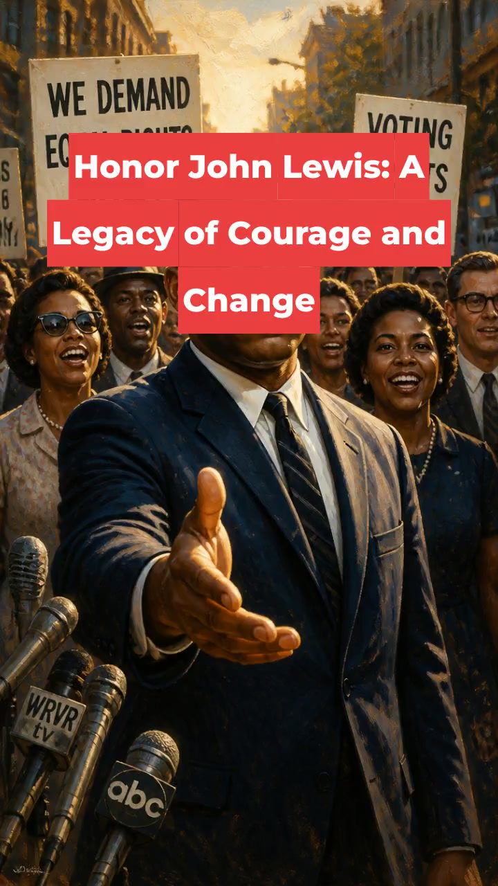 Honor John Lewis: A Legacy of Courage and Change