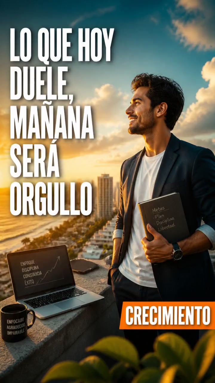 El Dolor de Hoy, el Orgullo de Mañana