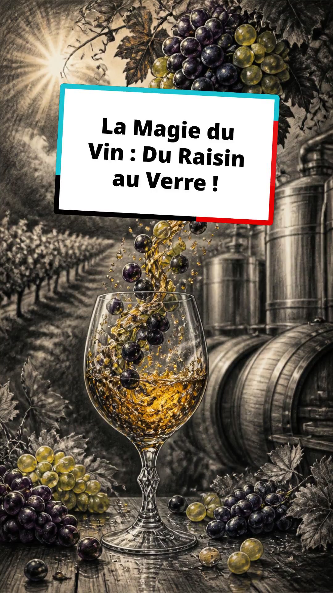 La Magie du Vin : Du Raisin au Verre !
