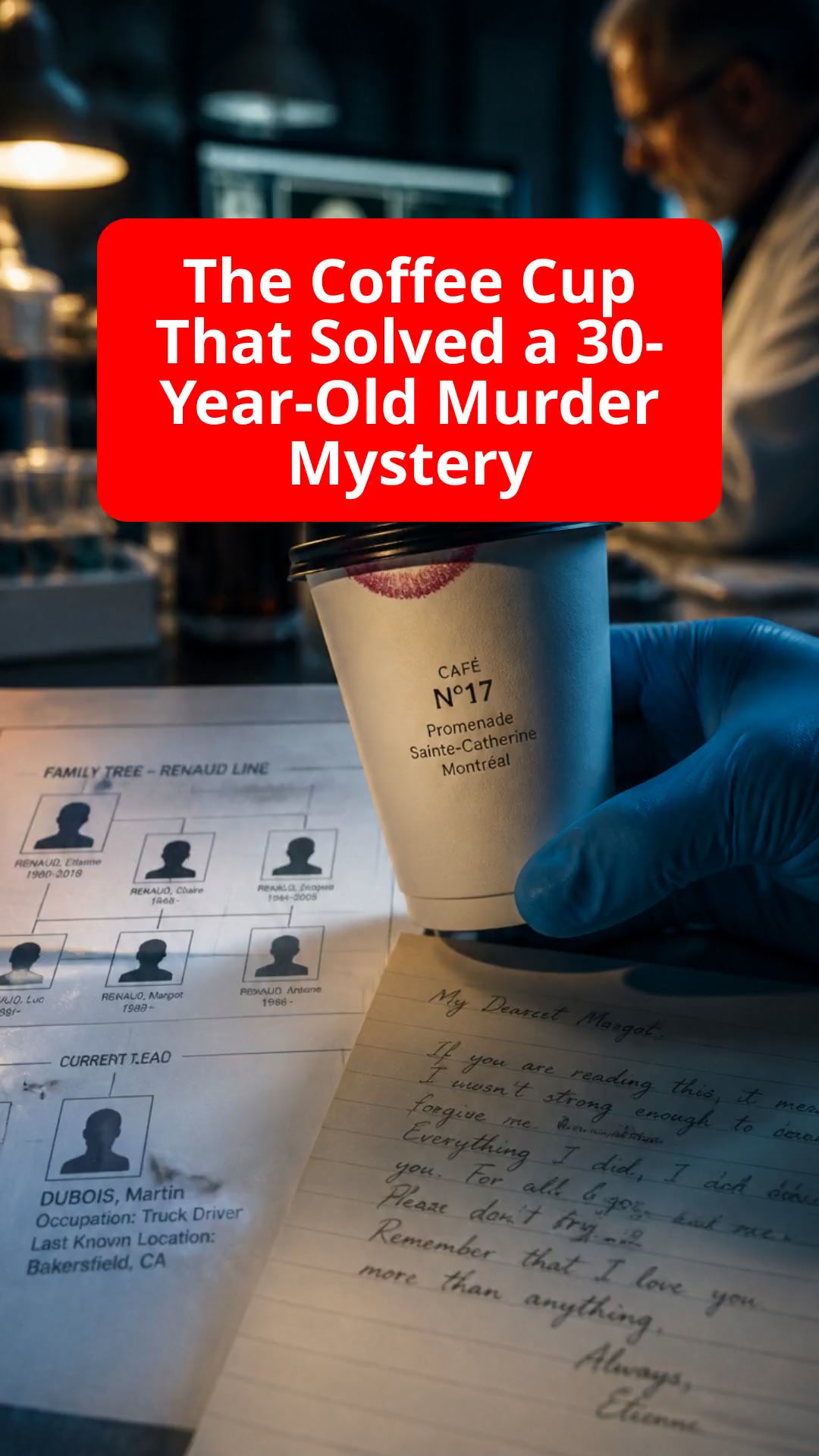 The Coffee Cup That Solved a 30-Year-Old Murder Mystery