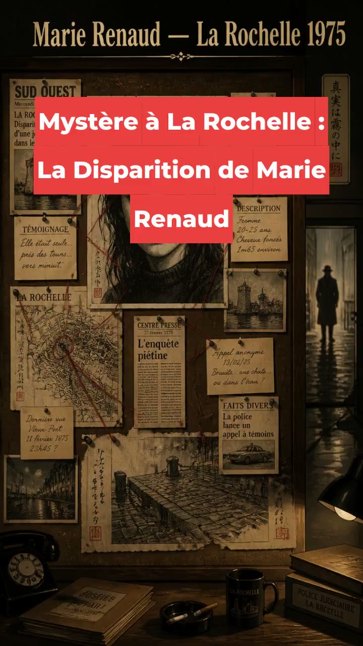 Mystère à La Rochelle : La Disparition de Marie Renaud