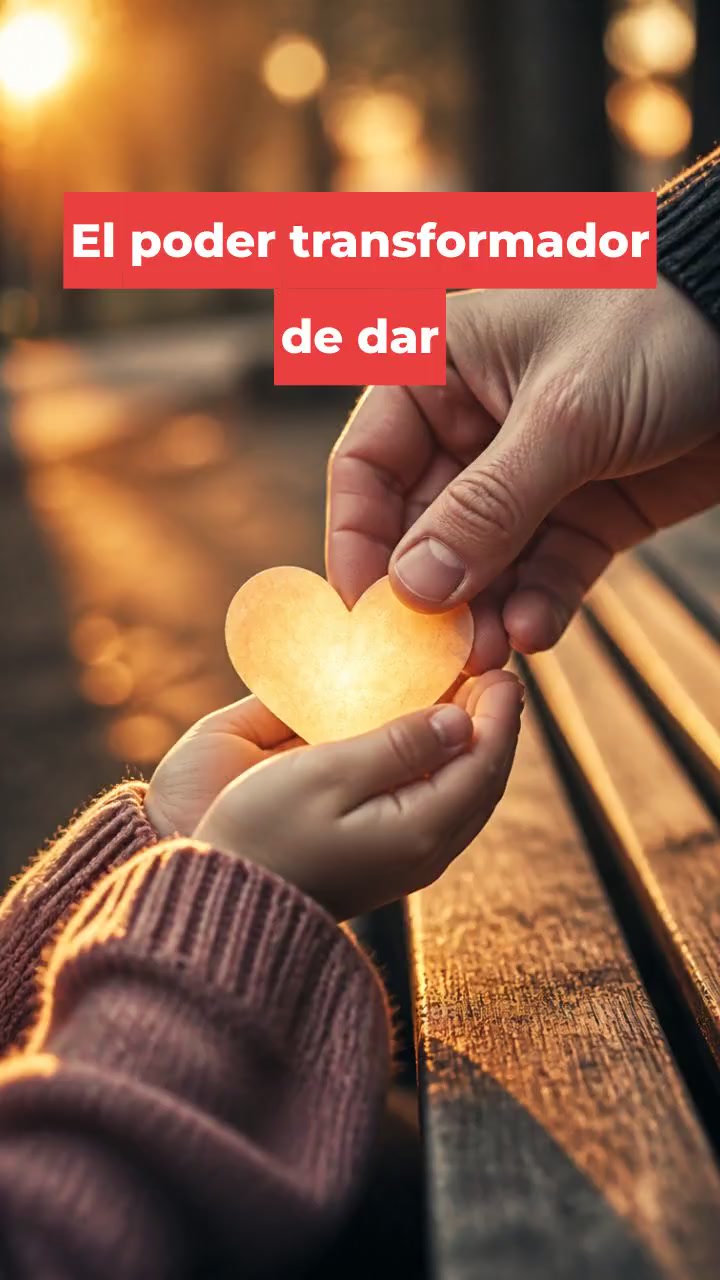 El poder transformador de dar