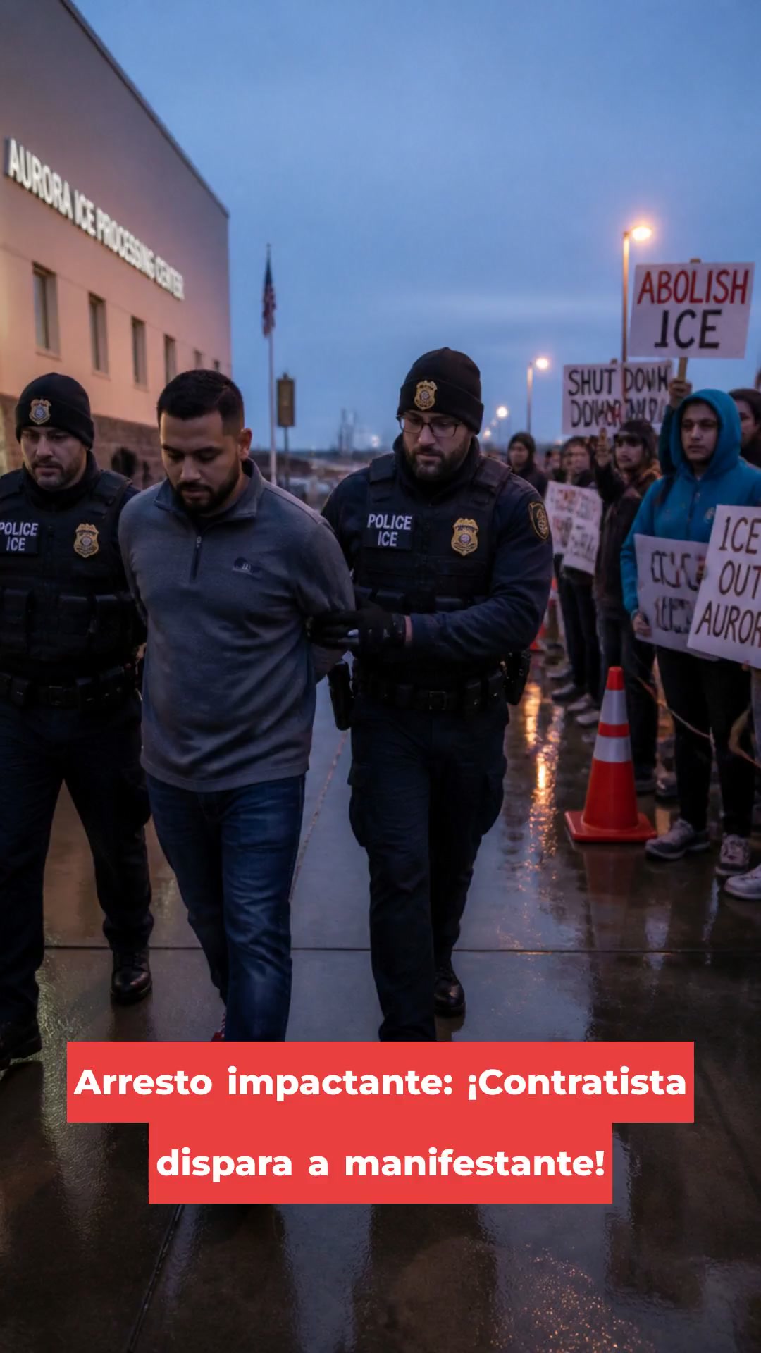 Arresto impactante: ¡Contratista dispara a manifestante!