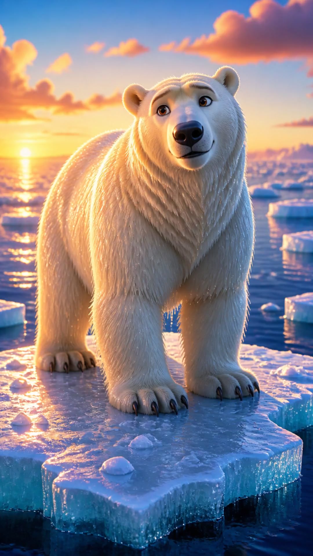 L'ours polaire : roi de l'Arctique en danger !
