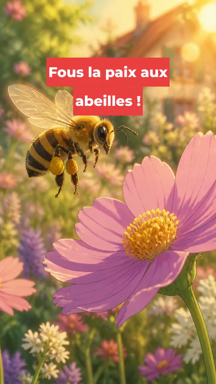 Fous la paix aux abeilles !