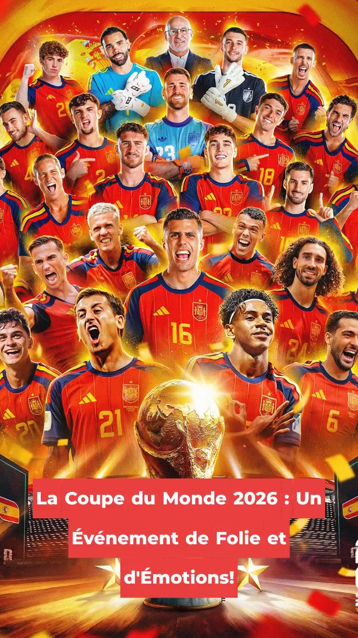 La Coupe du Monde 2026 : Un Événement de Folie et d'Émotions!