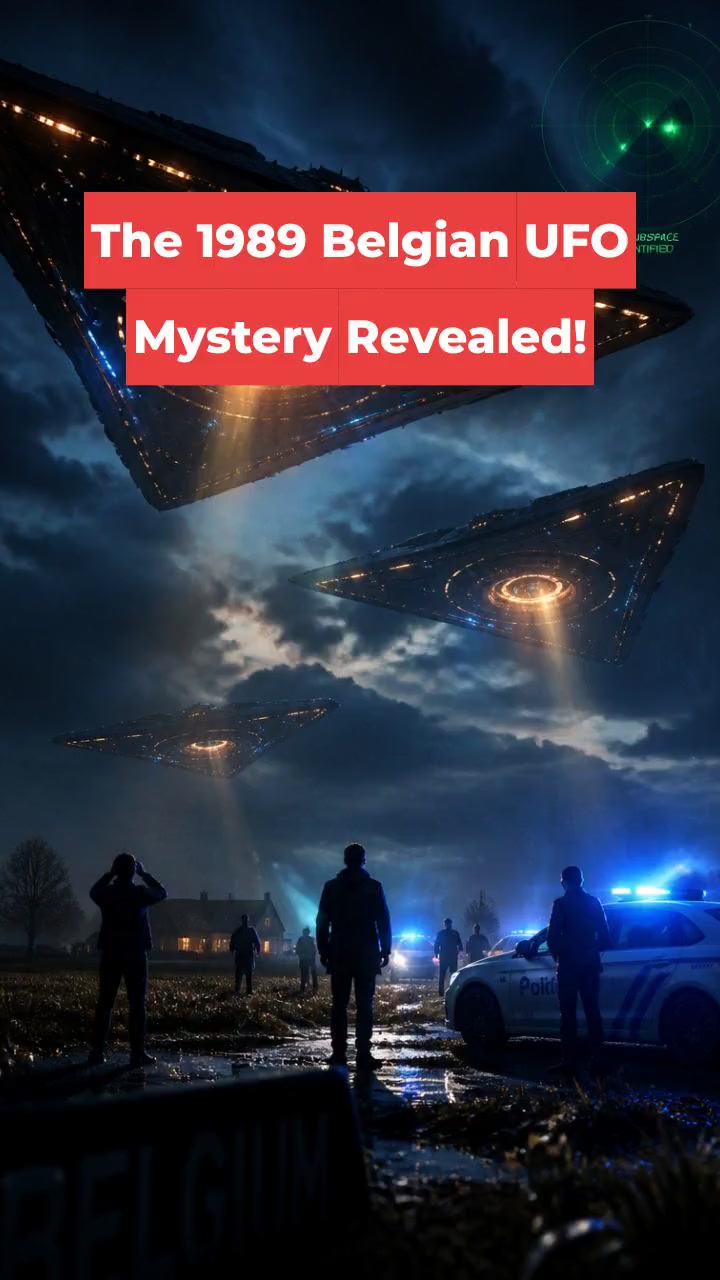 The 1989 Belgian UFO Mystery Revealed!
