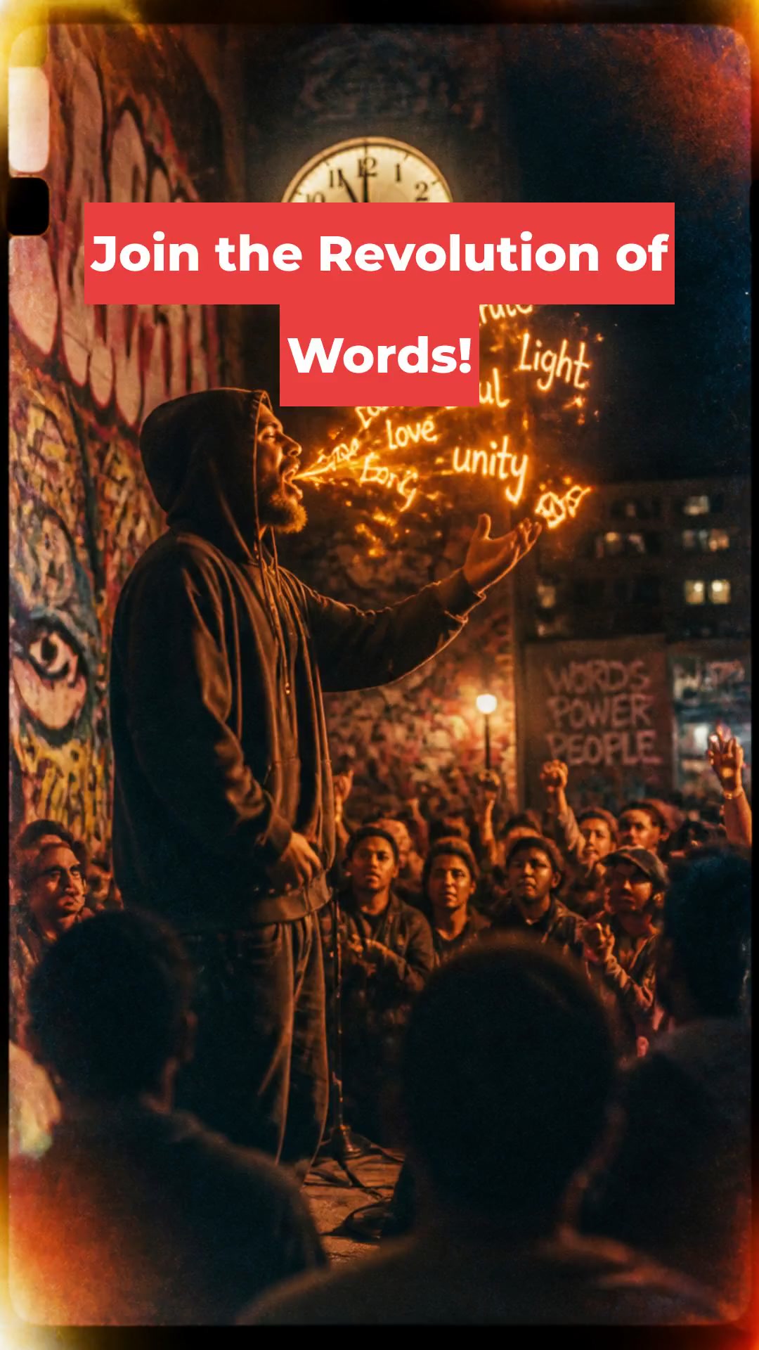 Join the Revolution of Words!