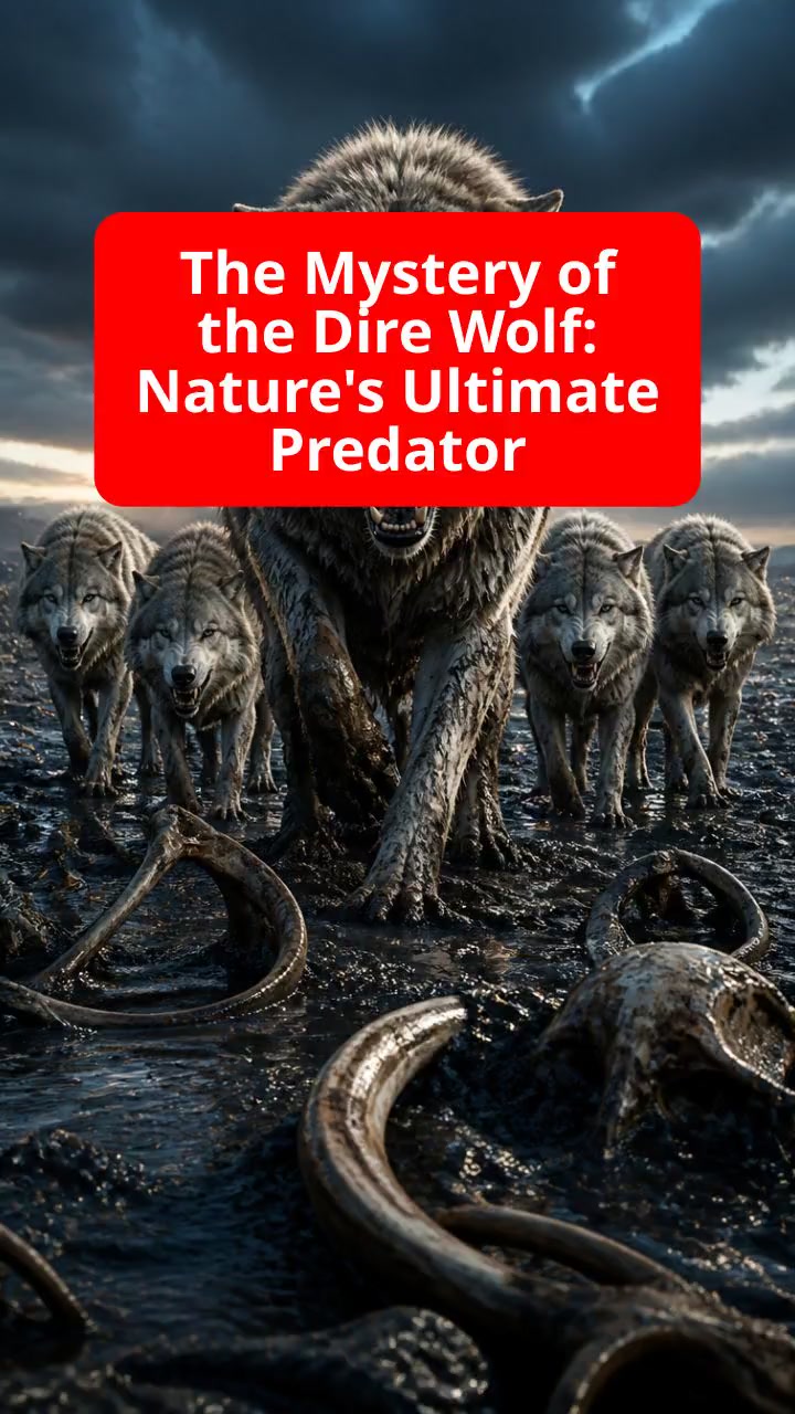 The Mystery of the Dire Wolf: Nature's Ultimate Predator