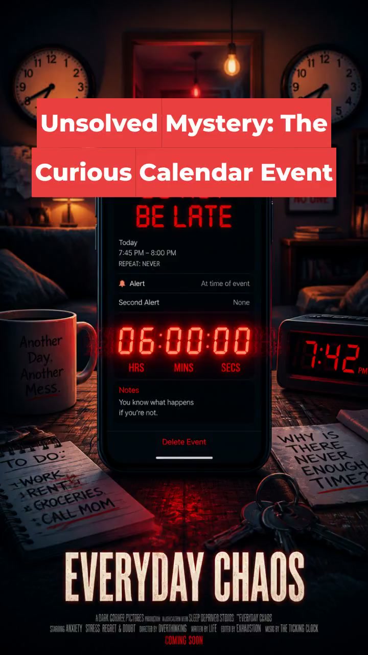 Unsolved Mystery: The Curious Calendar Event
