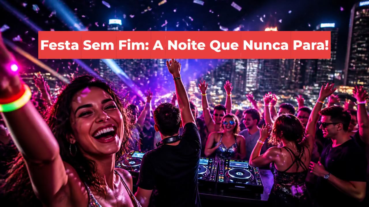 Festa Sem Fim: A Noite Que Nunca Para!