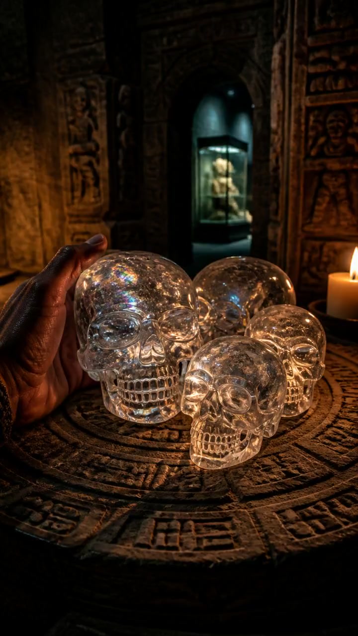 Secrets of the Crystal Skulls: Alien Artifacts or Modern Mysteries?