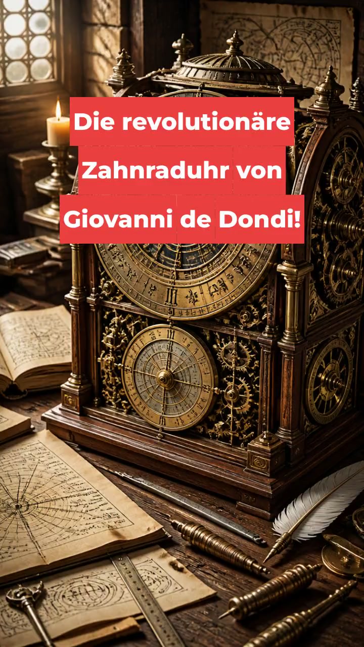 Die revolutionäre Zahnraduhr von Giovanni de Dondi!