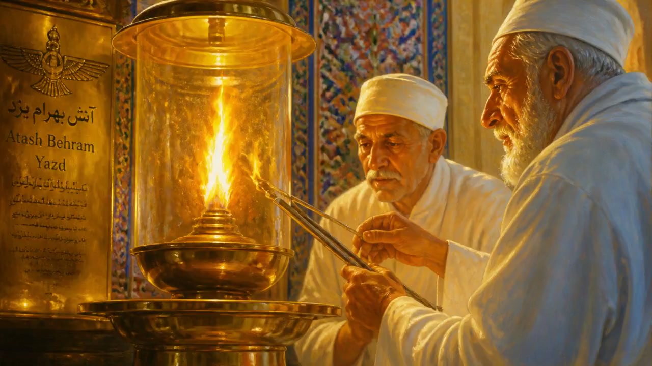 The Eternal Flame: 1500 Years of Zoroastrian Fire