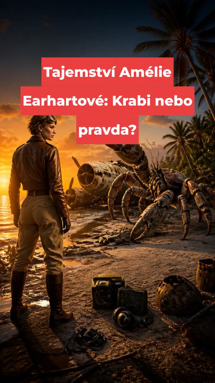Tajemství Amélie Earhartové: Krabi nebo pravda?