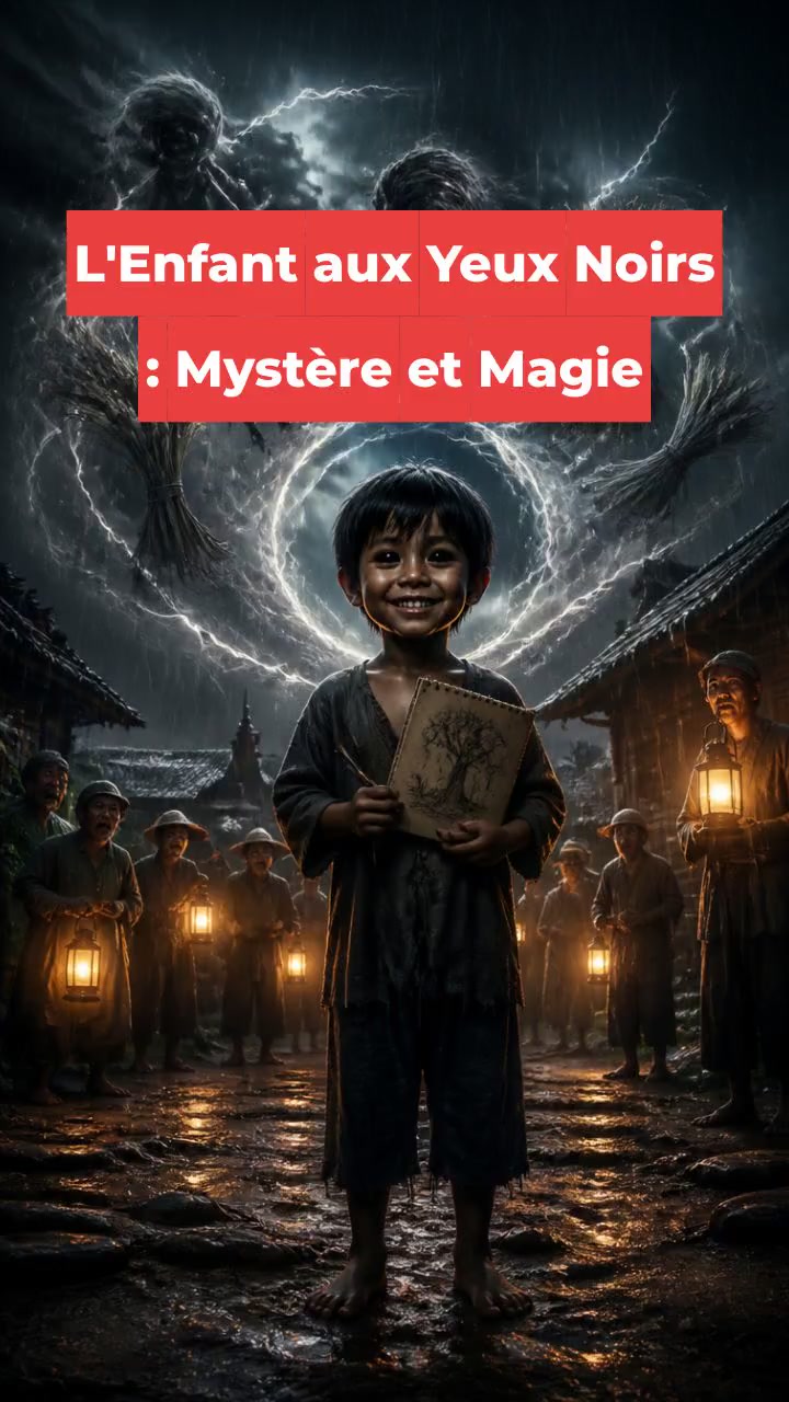 L'Enfant aux Yeux Noirs : Mystère et Magie