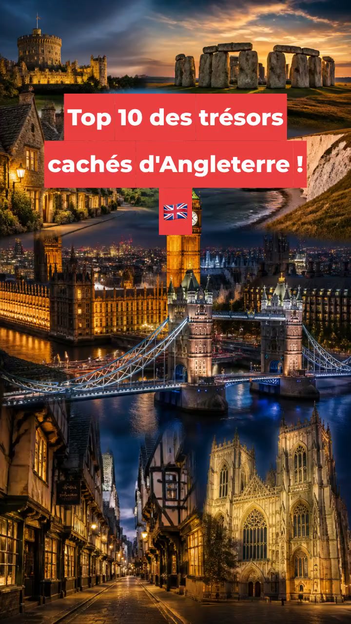 Top 10 des trésors cachés d'Angleterre ! 🇬🇧