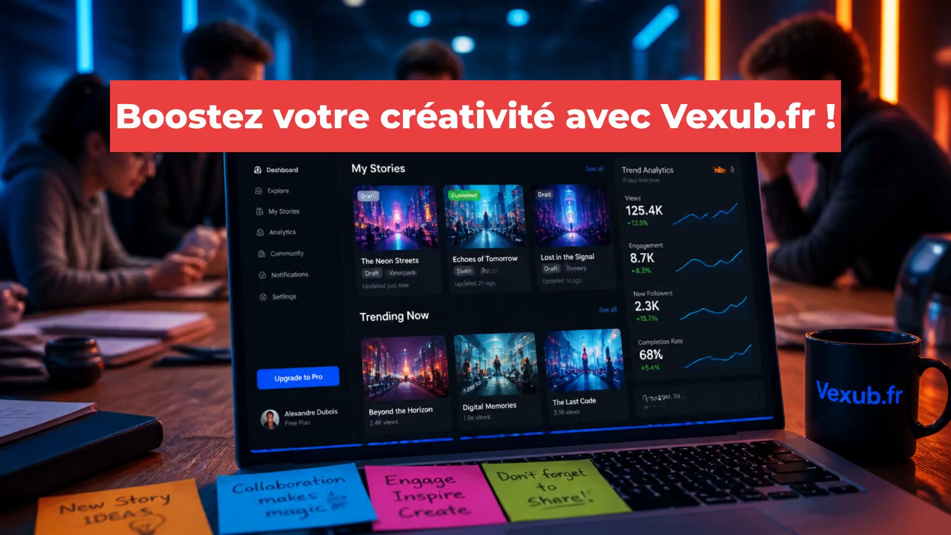 Boostez votre créativité avec Vexub.fr !