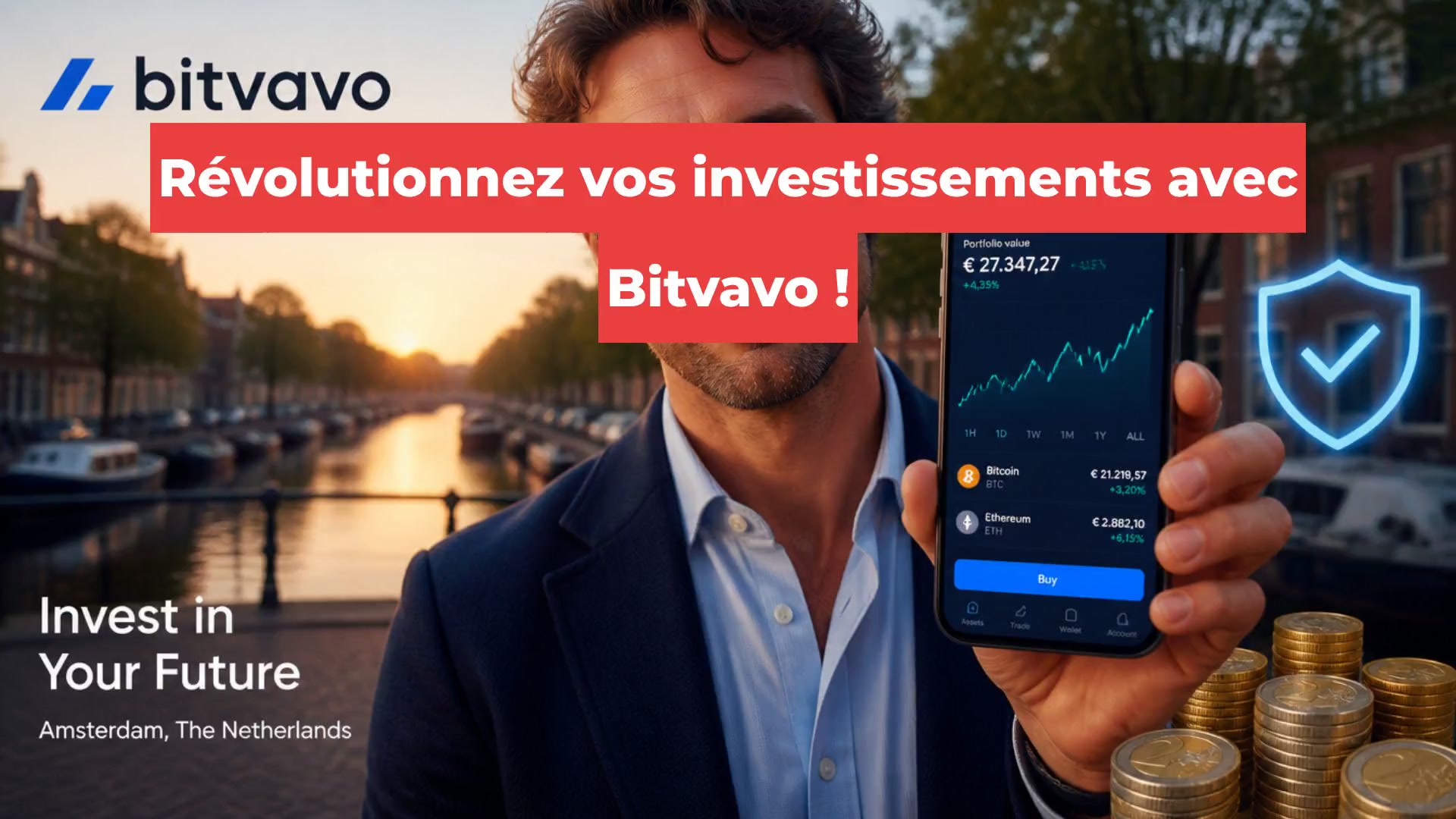 Révolutionnez vos investissements avec Bitvavo !