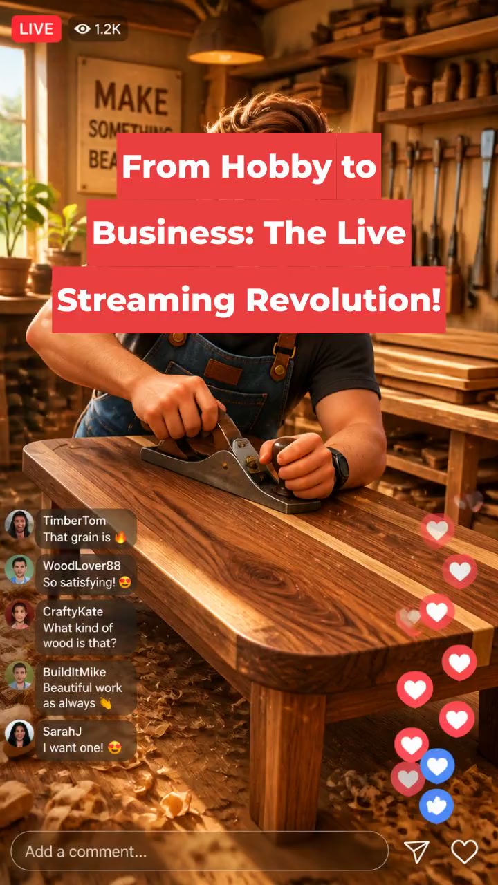 From Hobby to Business: The Live Streaming Revolution!