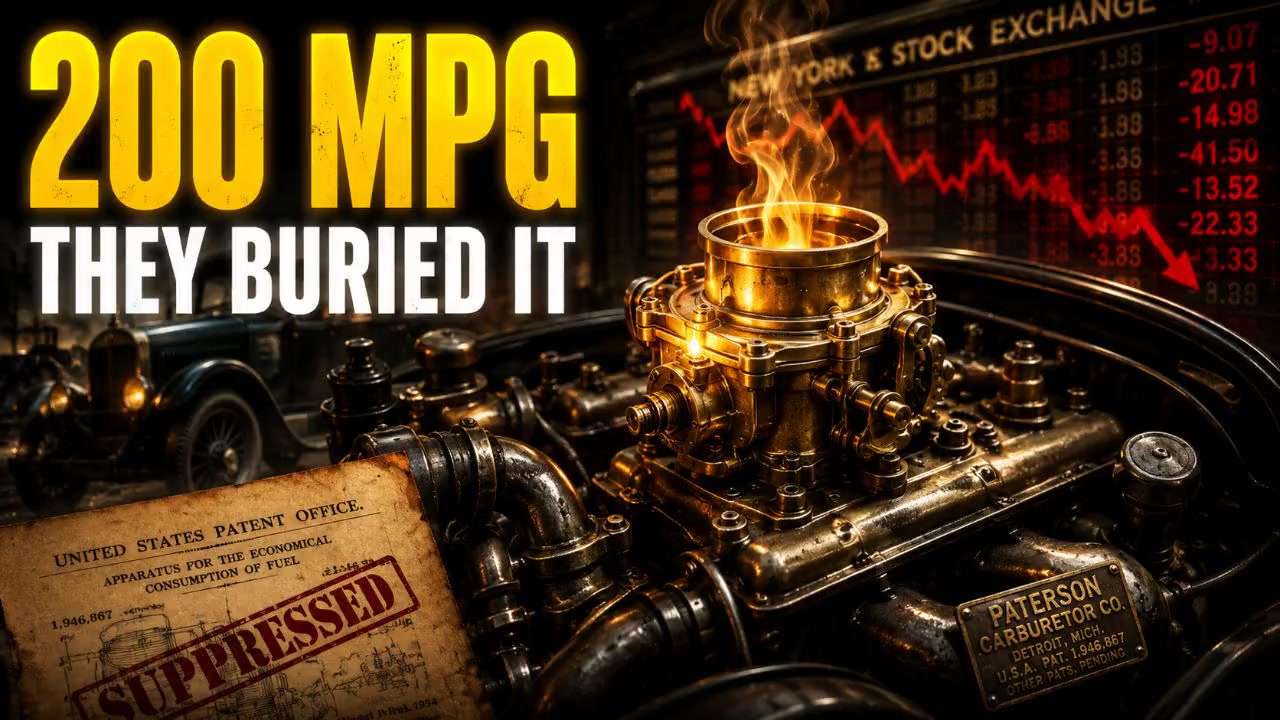 The Carburetor That Shocked The Oil Industry!
