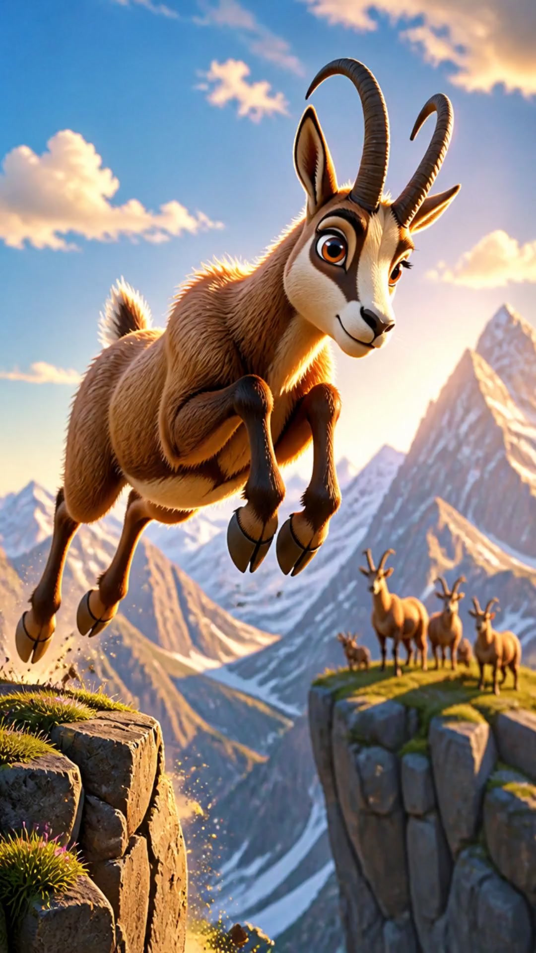 Le chamois : Acrobate des montagnes !