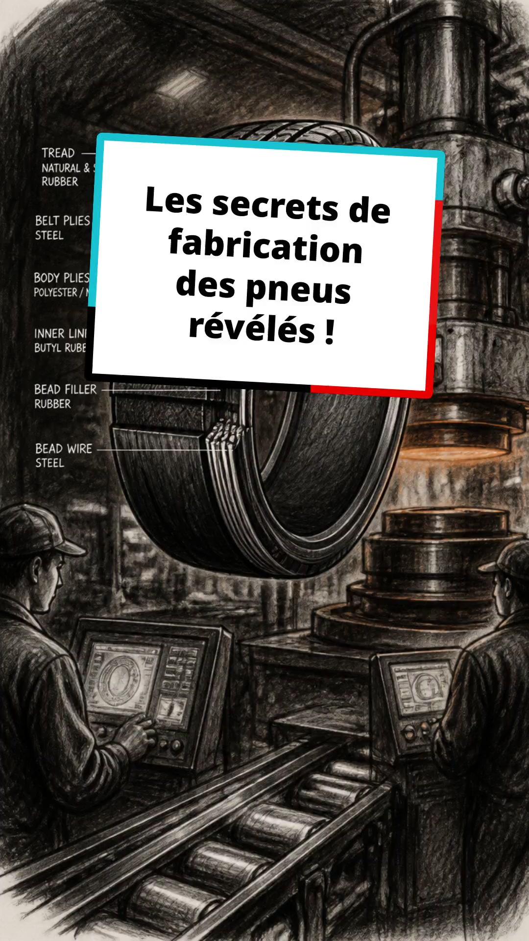 Les secrets de fabrication des pneus révélés !