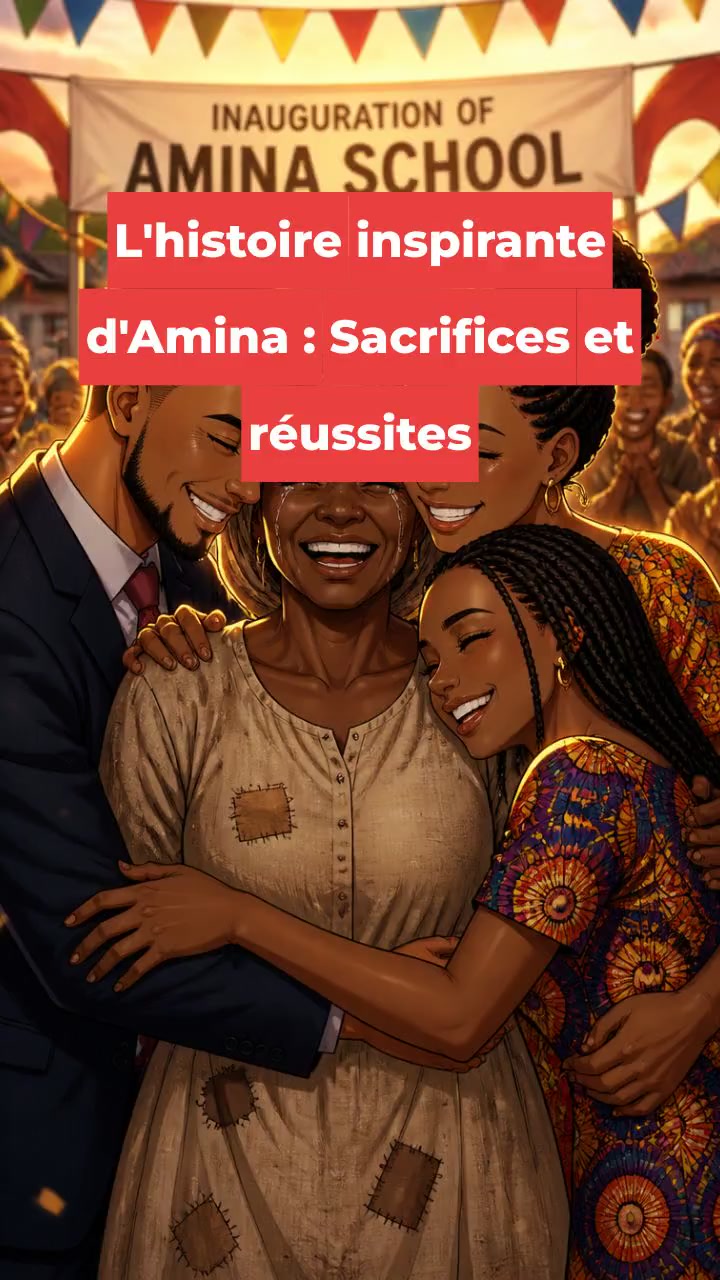 L'histoire inspirante d'Amina : Sacrifices et réussites