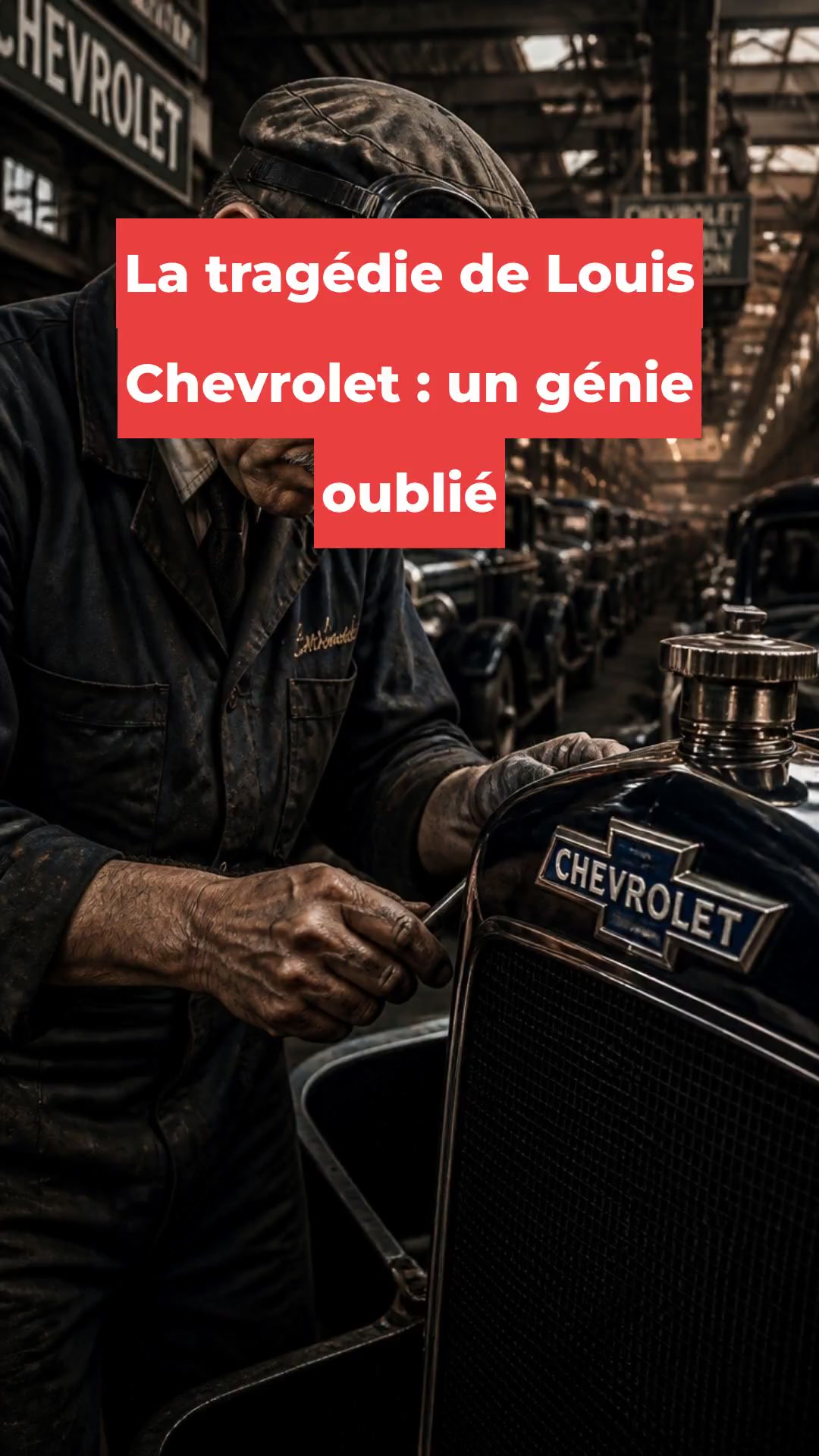 La tragédie de Louis Chevrolet : un génie oublié