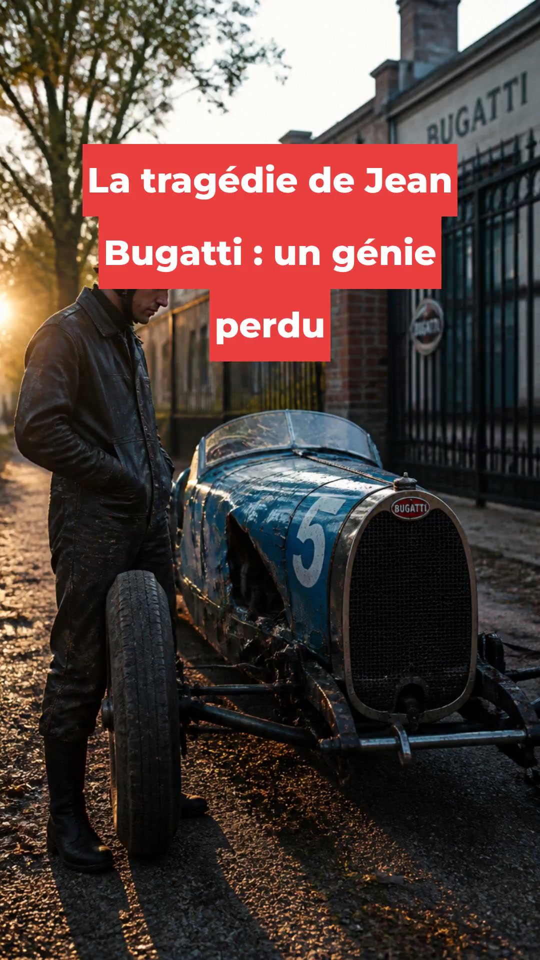 La tragédie de Jean Bugatti : un génie perdu