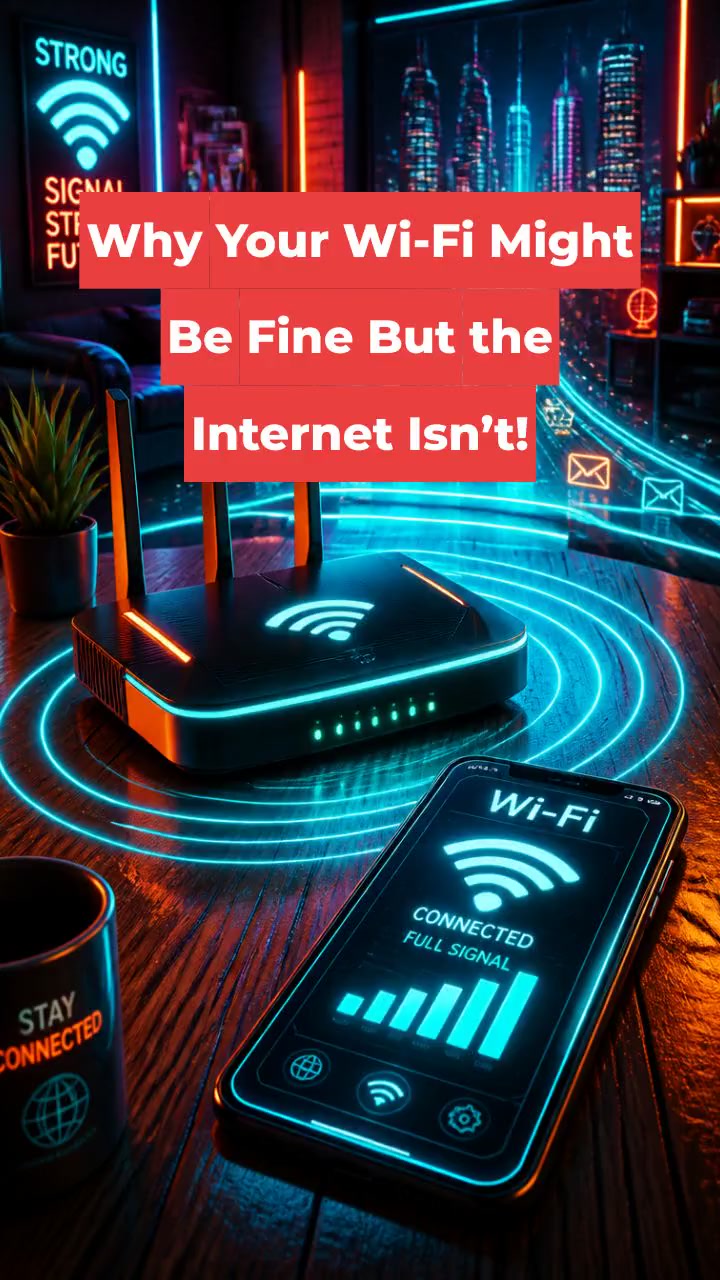 Why Your Wi-Fi Might Be Fine But the Internet Isn’t!