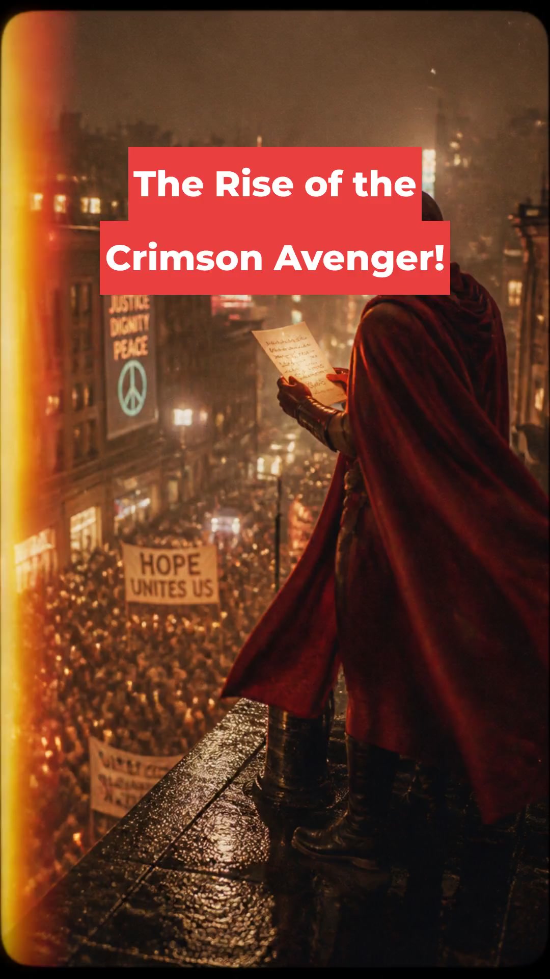 The Rise of the Crimson Avenger!