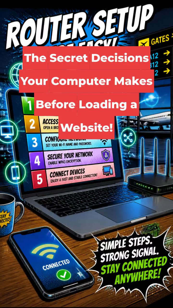 The Secret Decisions Your Computer Makes Before Loading a Website!