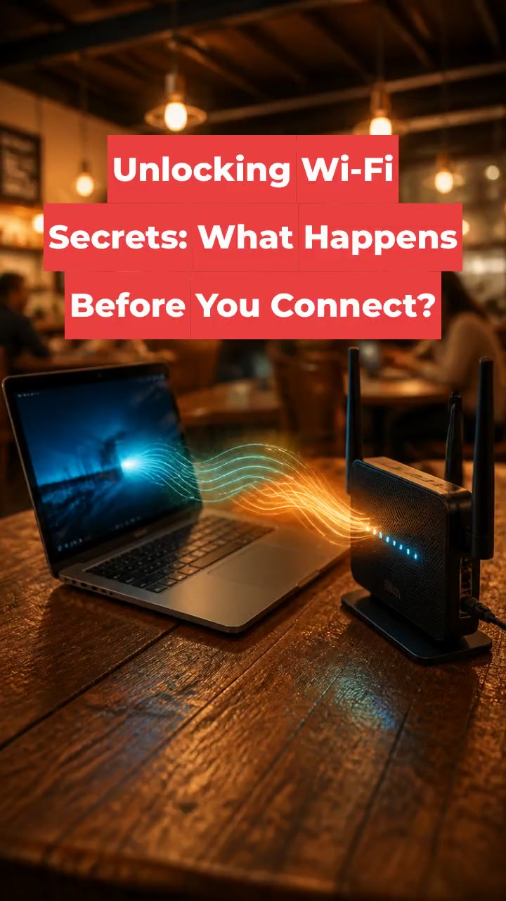 Unlocking Wi-Fi Secrets: What Happens Before You Connect?