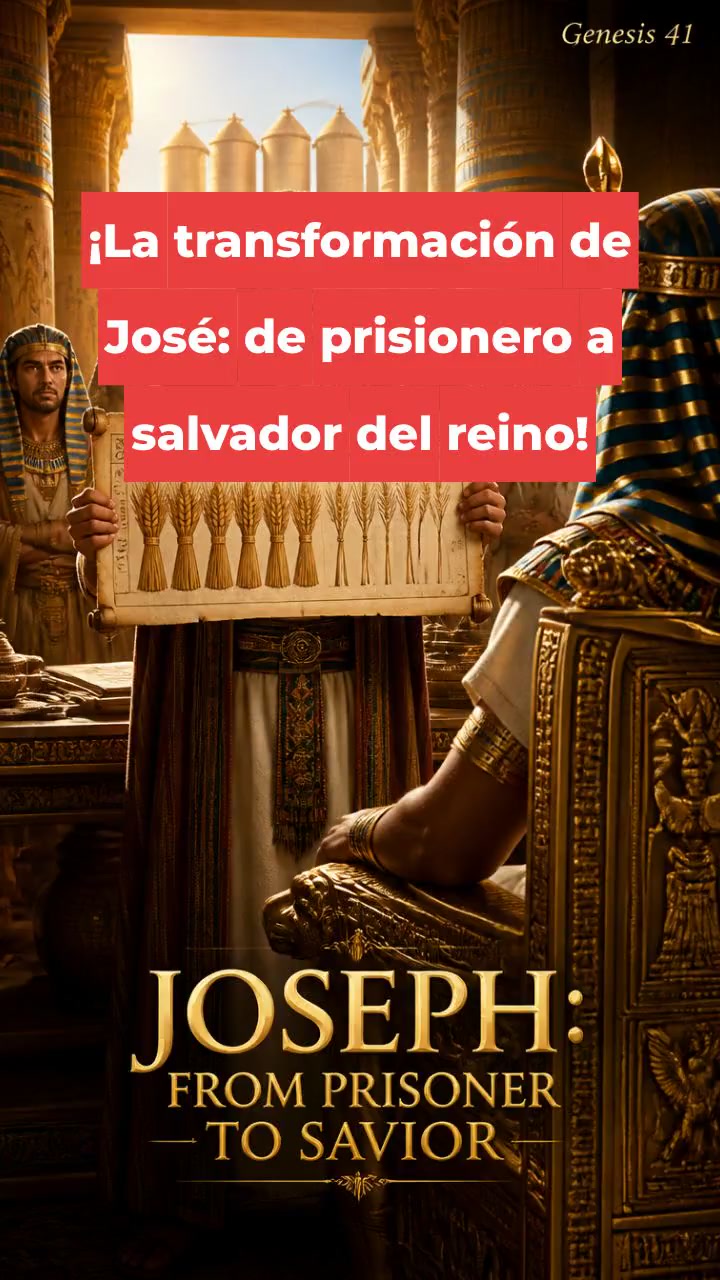 ¡La transformación de José: de prisionero a salvador del reino!