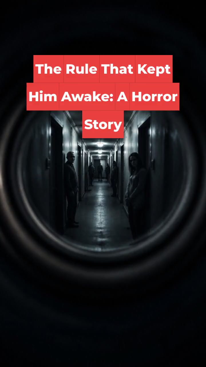 The Rule That Kept Him Awake: A Horror Story