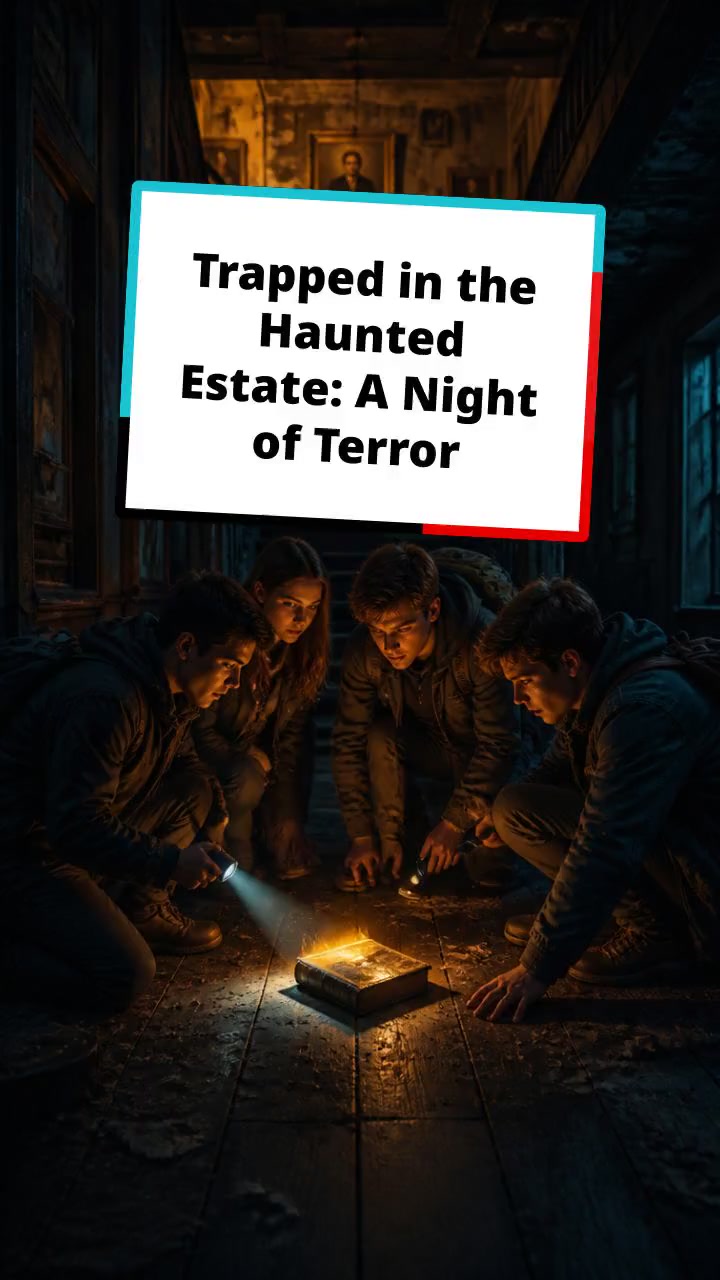 Trapped in the Haunted Estate: A Night of Terror