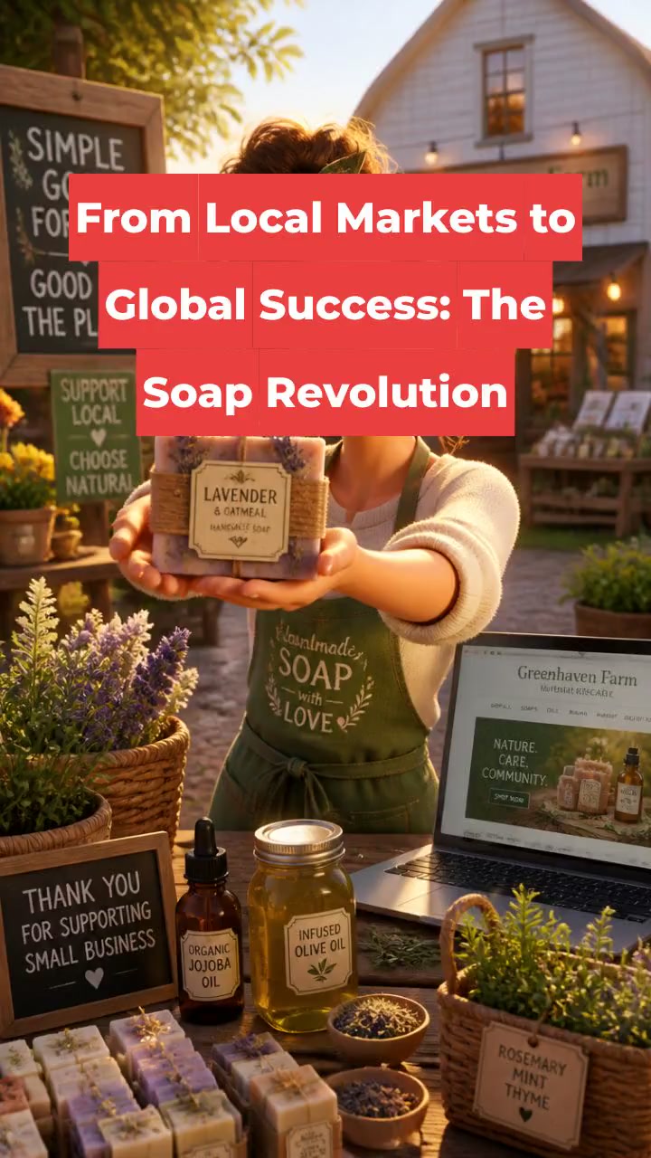From Local Markets to Global Success: The Soap Revolution