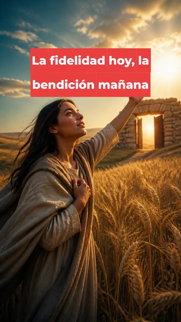 La fidelidad hoy, la bendición mañana