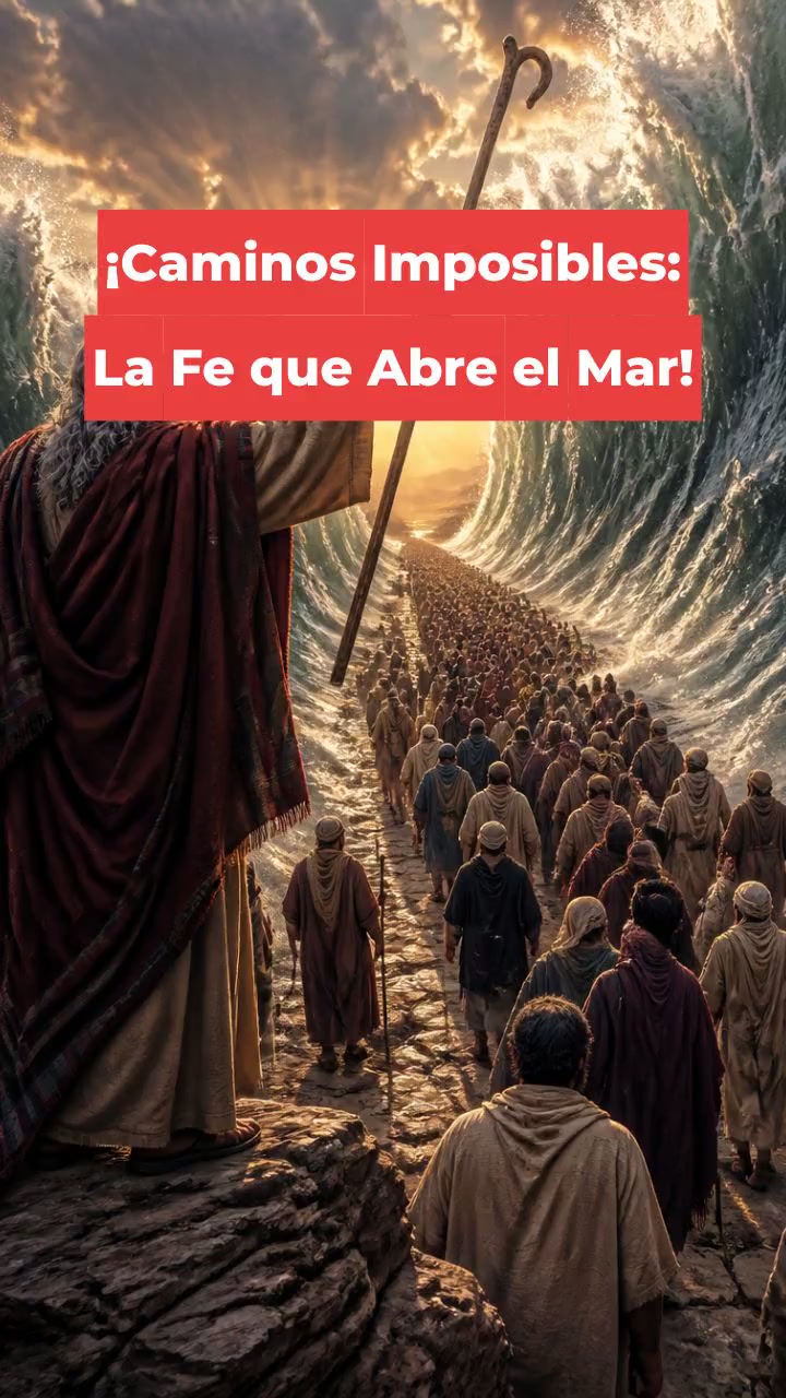 ¡Caminos Imposibles: La Fe que Abre el Mar!