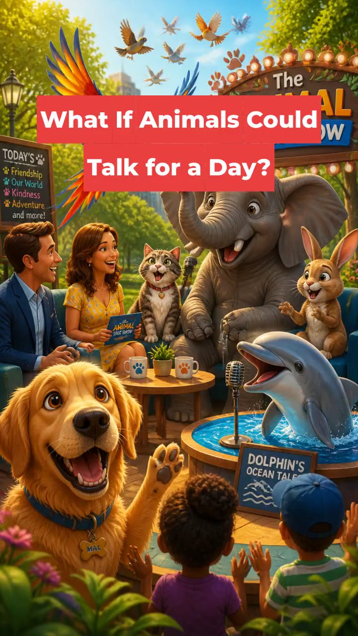 What If Animals Could Talk for a Day?