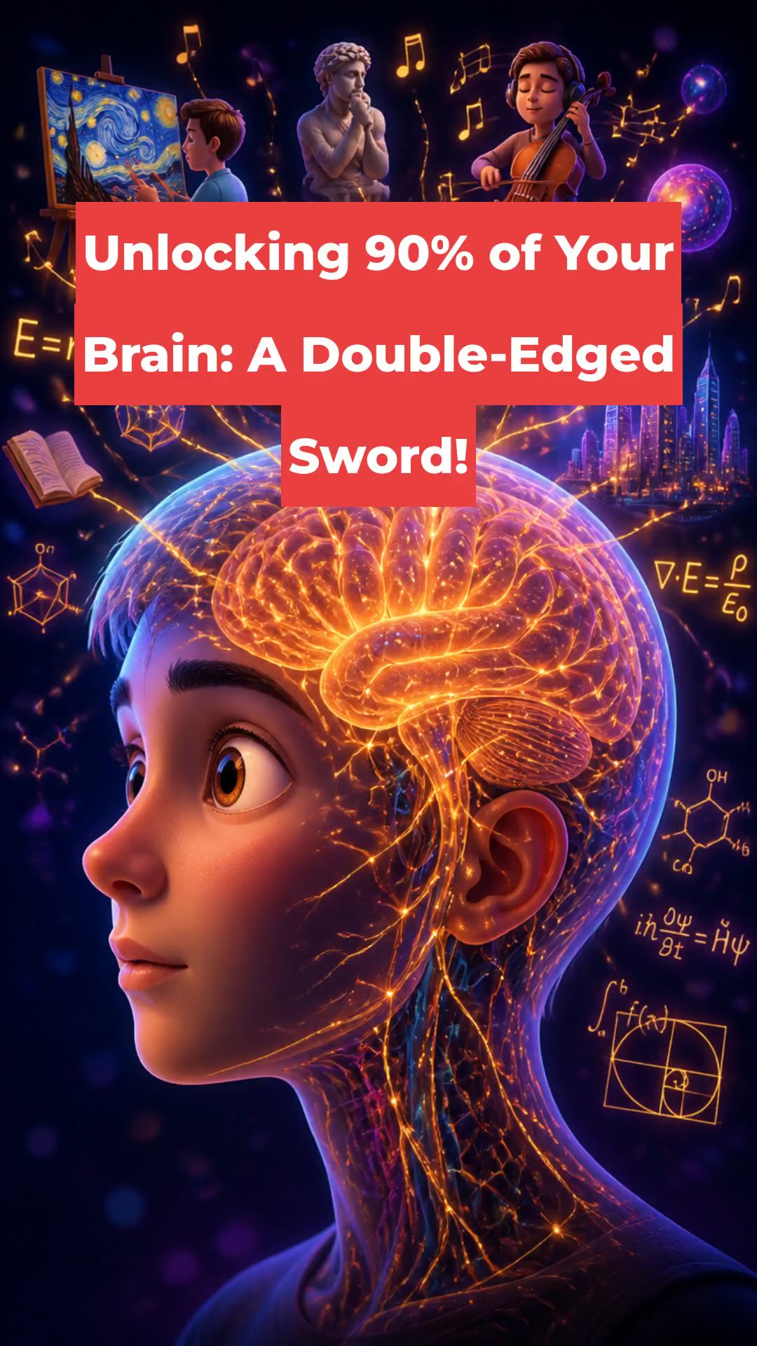 Unlocking 90% of Your Brain: A Double-Edged Sword!