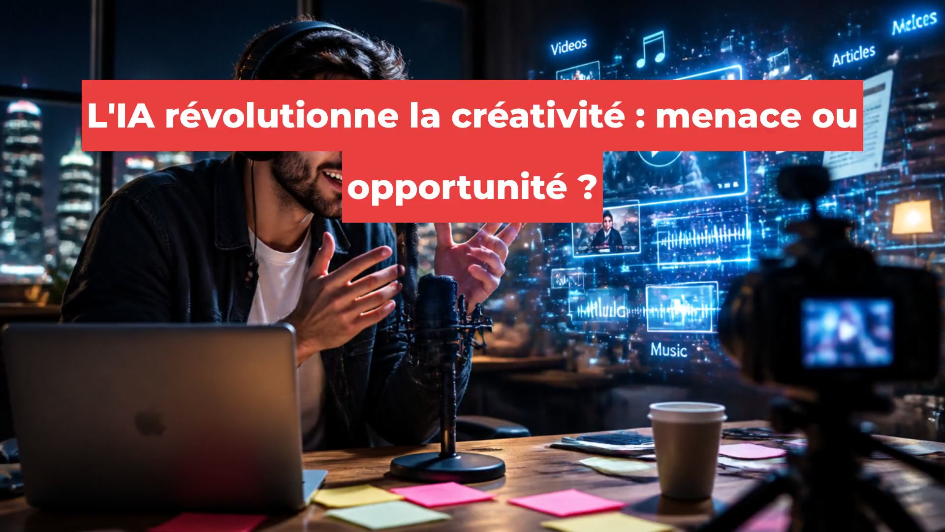 L'IA révolutionne la créativité : menace ou opportunité ?