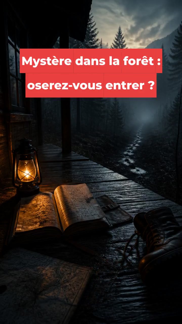 Mystère dans la forêt : oserez-vous entrer ?