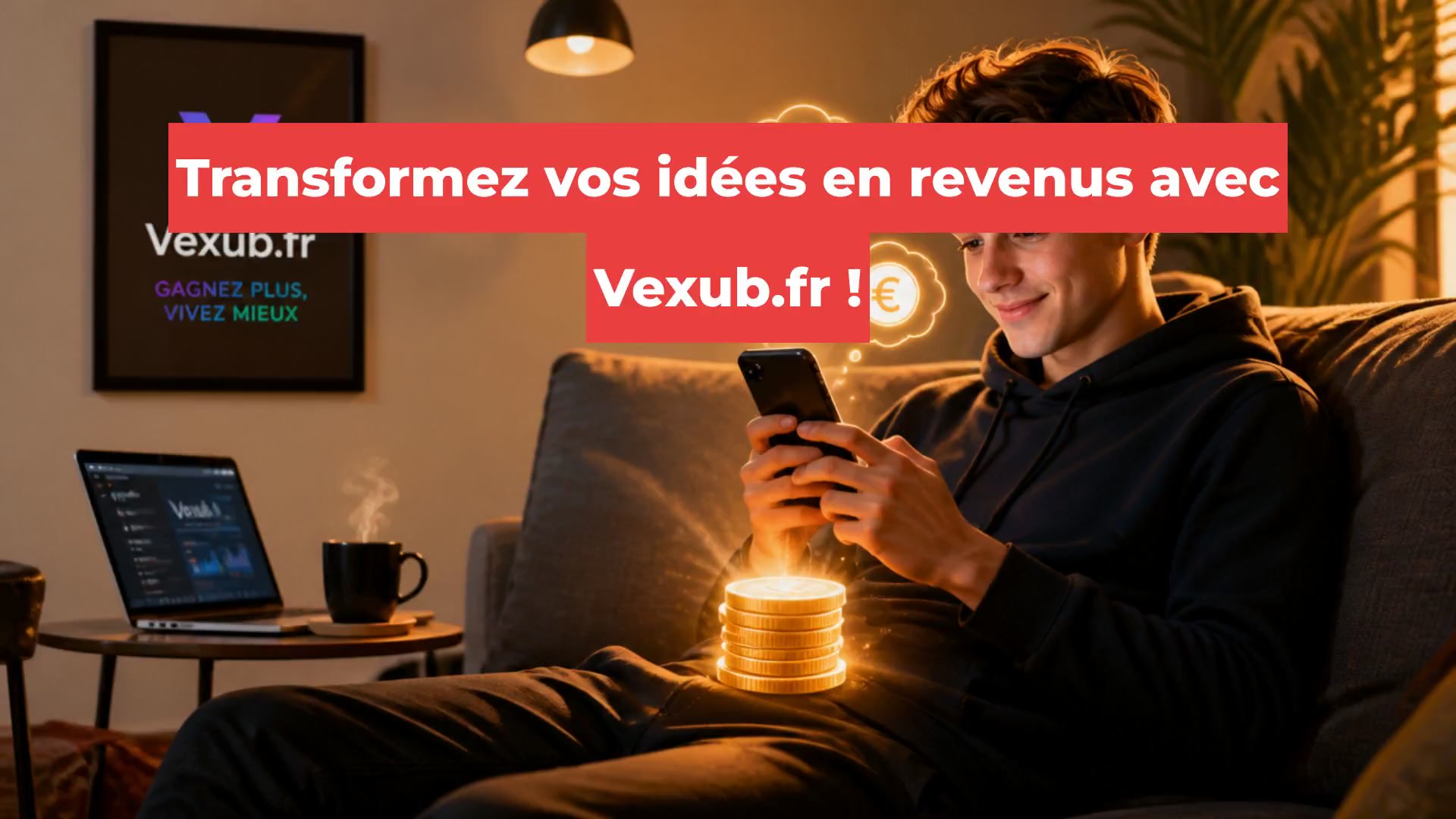 Transformez vos idées en revenus avec Vexub.fr !