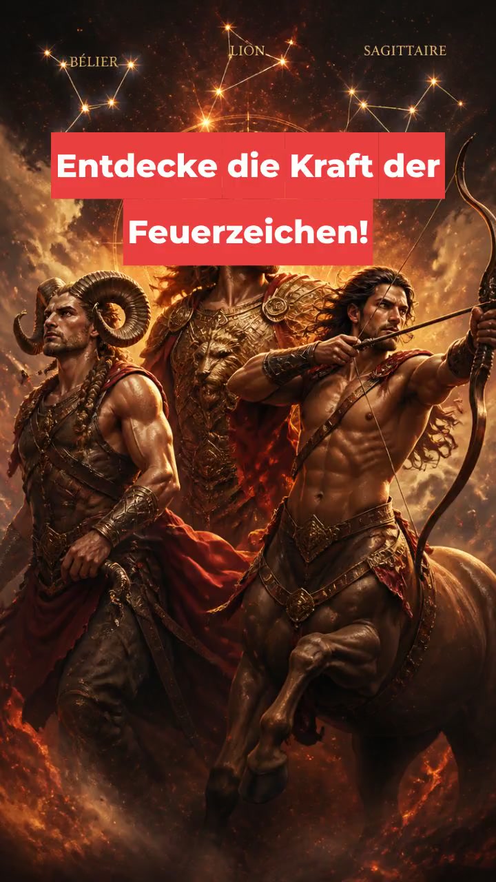 Entdecke die Kraft der Feuerzeichen!